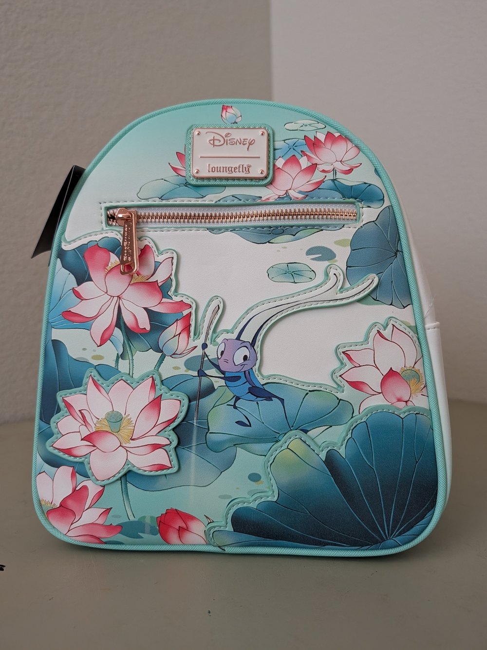 Loungefly Cri-Kee Floral Mini Backpack - Mulan